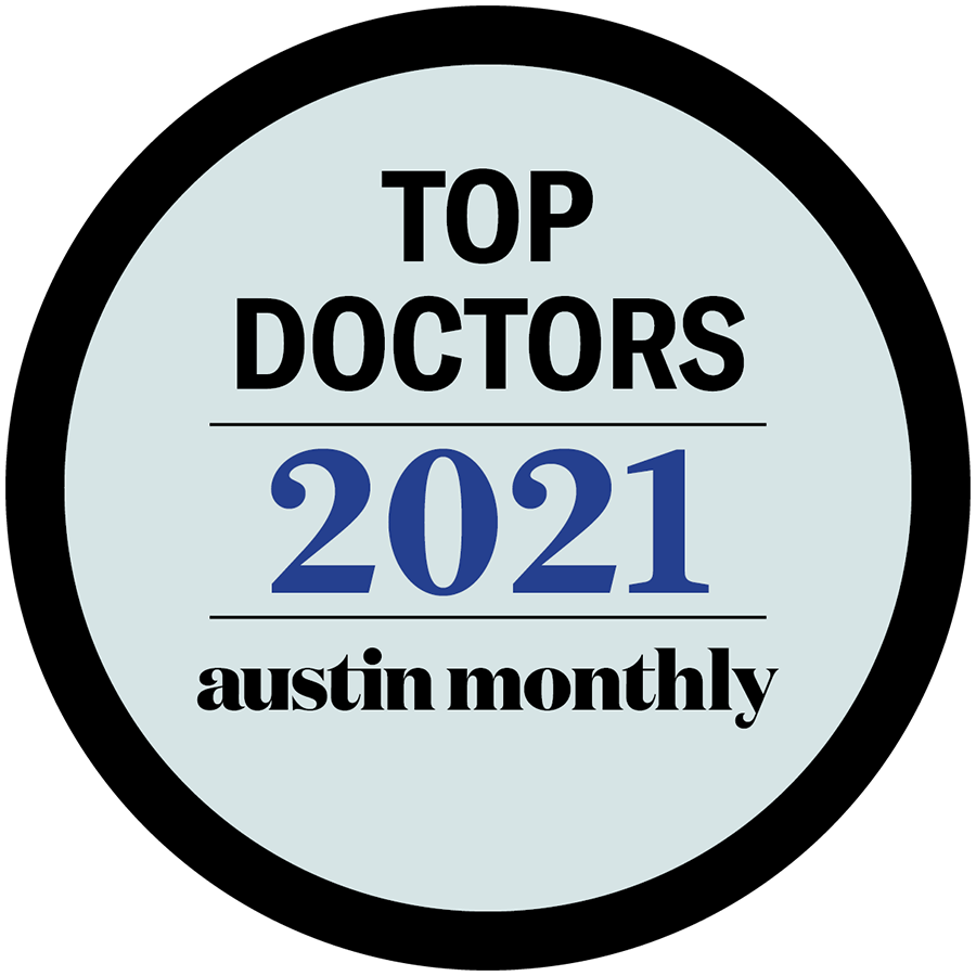 Austin Monthly's Top Doctors, 2021