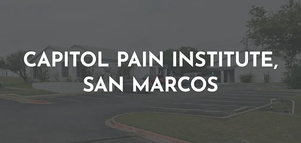 Capitol Pain Institute San Marcos