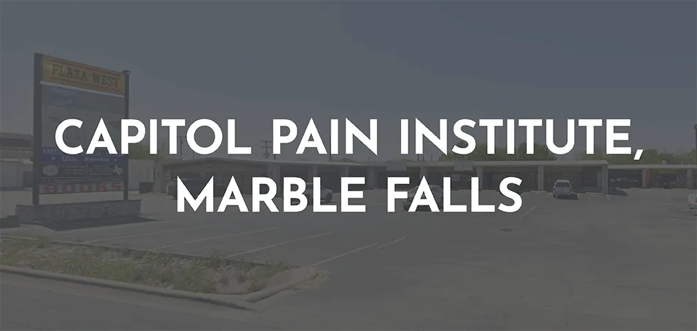 Capitol Pain Institute Marble Falls