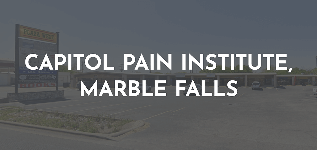 Capitol Pain Institute Marble Falls