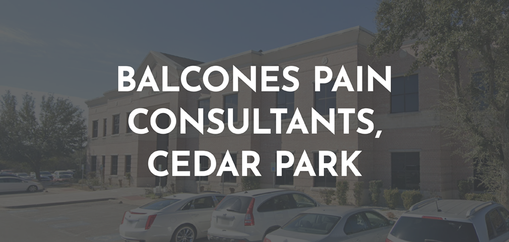 Balcones Pain Consultants, Cedar Park